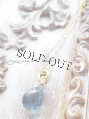画像6: サンタマリアアクアマリンブリオレットの1粒ネックレス