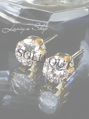 画像3: ソーティング付/K18トップグレードカラーダイヤモンドのスタッドピアス