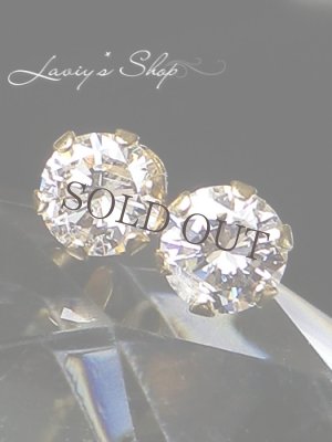 画像2: ソーティング付/K18トップグレードカラーダイヤモンドのスタッドピアス