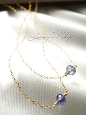 画像3: 特別価格！ファンシーカラーサファイアの１粒ネックレス