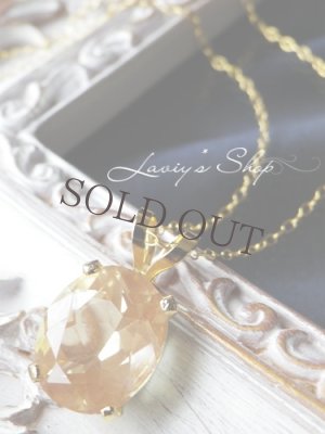 画像4: ゴールデンオレゴンサンストーンの1粒ネックレス