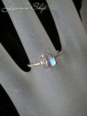 画像7: 美麗！ロイヤルブルームーンの1粒リング