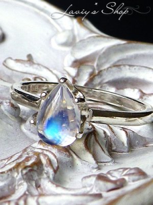 画像6: 美麗！ロイヤルブルームーンの1粒リング