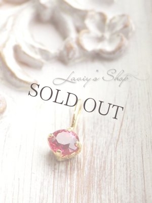 画像5: K18/宝石レッドスピネルのプチペンダントトップ