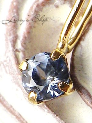 画像2: K18/宝石ベニトアイトのプチペンダントトップ