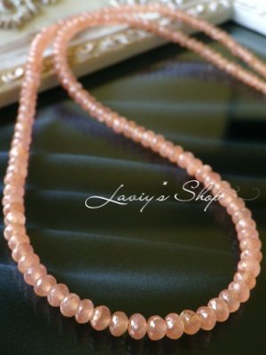 画像4: 高品質ペルー産ファセットインカローズの贅沢ネックレス