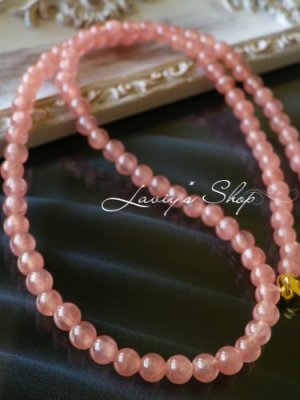 画像2: 60ct.up!高品質アルゼンチン産インカローズの贅沢ネックレス