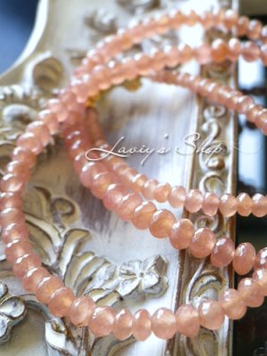 画像7: 高品質ペルー産ファセットインカローズの贅沢ネックレス