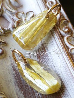 画像6: お手頃ルチルクォーツのペンダントトップ