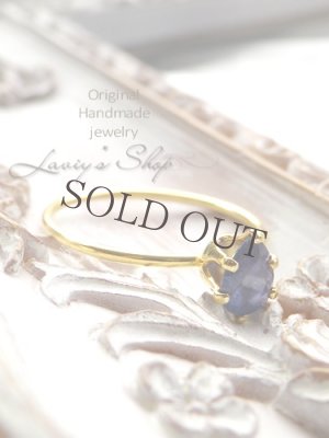 画像5: カジュアルブルーサファイアの1粒リング