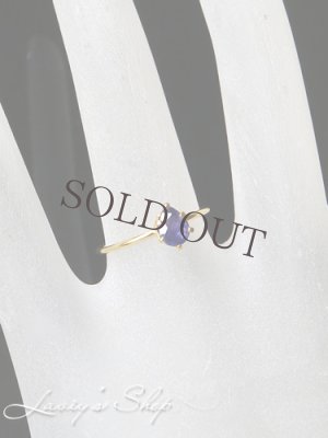 画像6: カジュアルブルーサファイアの1粒リング