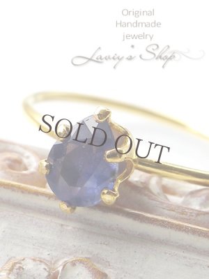 画像4: カジュアルブルーサファイアの1粒リング