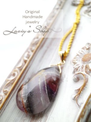 画像5: 大粒Mixクォーツの1粒デザインネックレス