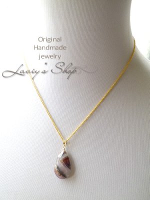 画像8: 大粒Mixクォーツの1粒デザインネックレス