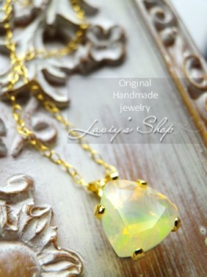 画像8: エチオピアンオパールの1粒ネックレス(TRI)