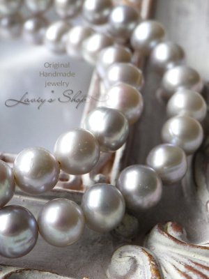 画像6: アメジストとパールのチョーカーネックレス