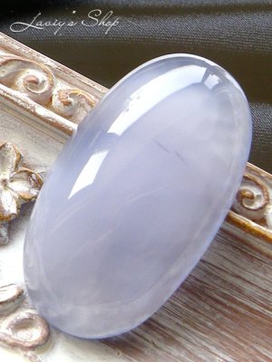 画像4: ラベンダーブルーカルセドニー(23,08ct.)
