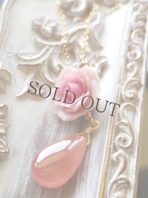 画像5: ペルー産インカローズと薔薇のネックレス