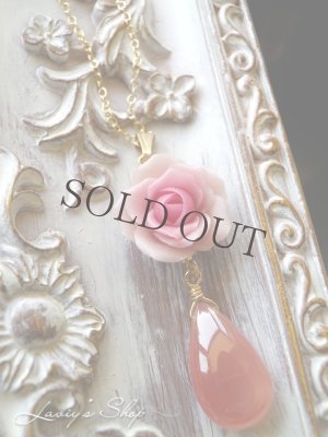 画像4: ペルー産インカローズと薔薇のネックレス