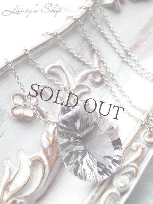 画像2: 大粒フローライトの1粒ネックレス(動画有）