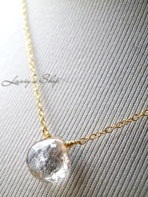 画像10: Gemトルマリンの1粒ネックレス(マロン)