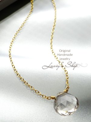 画像4: Gemトルマリンの1粒ネックレス(マロン)