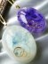 画像3: Real flower accessory*紫陽花と天然石モチーフのネックレス