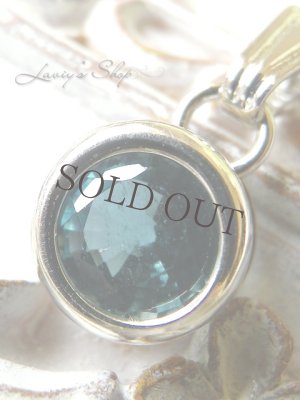 画像6: ティールブルーカイヤナイトの1粒ネックレス(round)