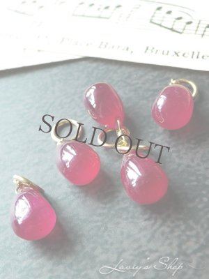 画像2: 5ct.up!ぽってりルビーの1粒ネックレスチャーム