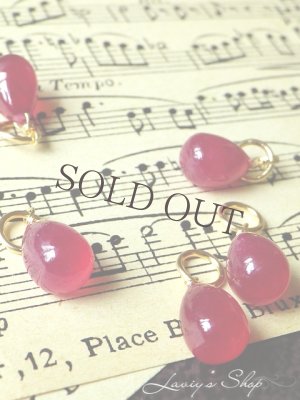 画像3: 5ct.up!ぽってりルビーの1粒ネックレスチャーム