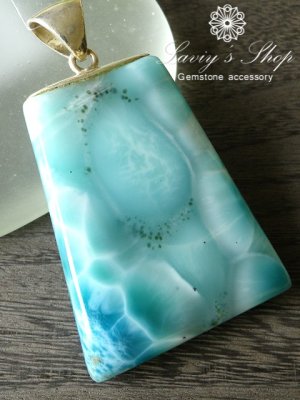 画像6: 新入荷！逸品特大高品質ラリマールのペンダントトップ(50g)