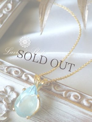 画像4: シルキーアクアマリンの1粒ネックレス(PR)