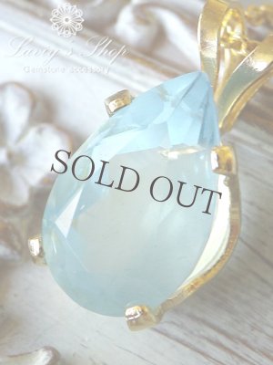 画像5: シルキーアクアマリンの1粒ネックレス(PR)