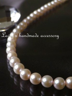 画像2: 天然色！ベビーピンクアコヤ真珠の贅沢ネックレス