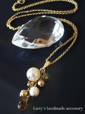 画像1: アコヤ本真珠のクラシカルネックレス