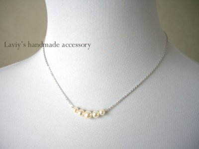 画像3: アコヤ本真珠のサイズグラデーションネックレス