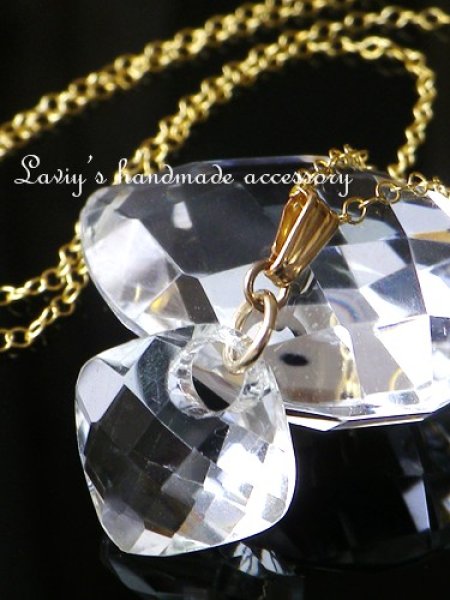 画像2: ファンシーカット水晶のアクセサリーセット(2) (2)