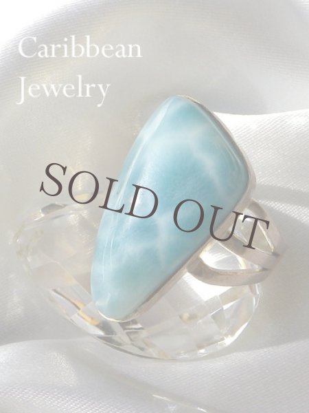 画像2: 濃厚SAブルーラリマールのリング (2)