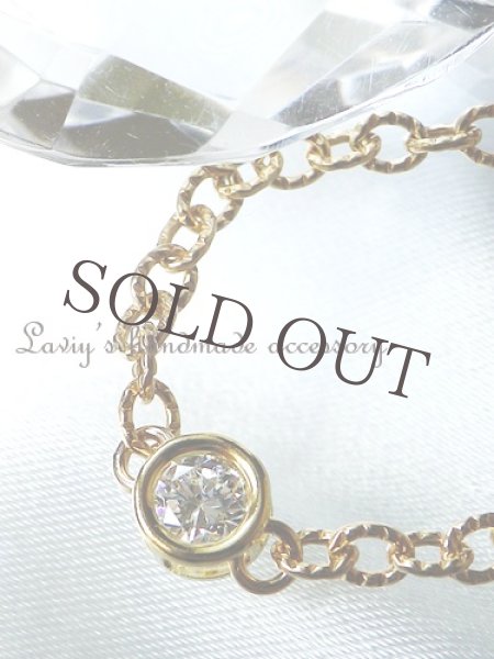 画像3:  /VS1クラスブリリアントダイヤモンドのチェーンリング (3)