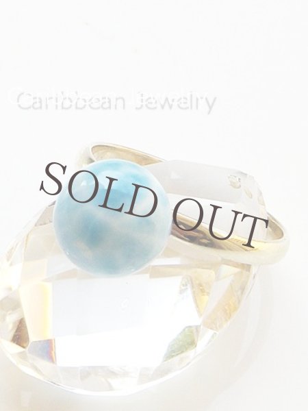 画像3: 特価！カジュアルラリマーのシンプルリング  (3)