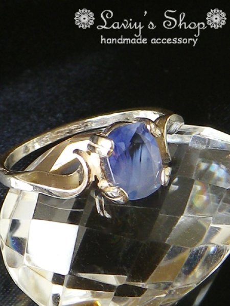 画像3: シルキーブルーサファイアのリング (3)