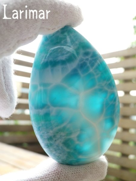 画像3: 特大AAA+ラリマールース(176,8ct) (3)