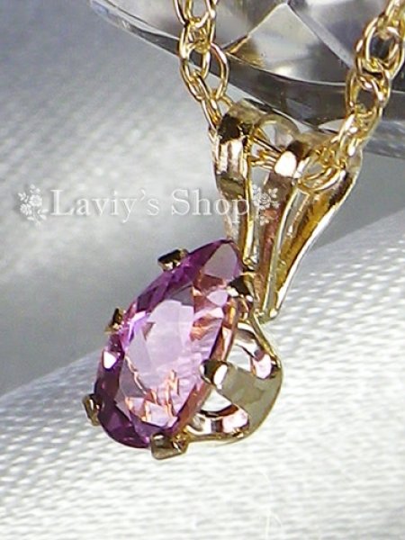 画像3: 非処理！K14/宝石ピンクインペリアルトパーズのペンダントトップ (3)