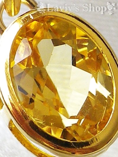 画像2: ゴールデンベリルの一粒石ネックレス(ベゼルライト)