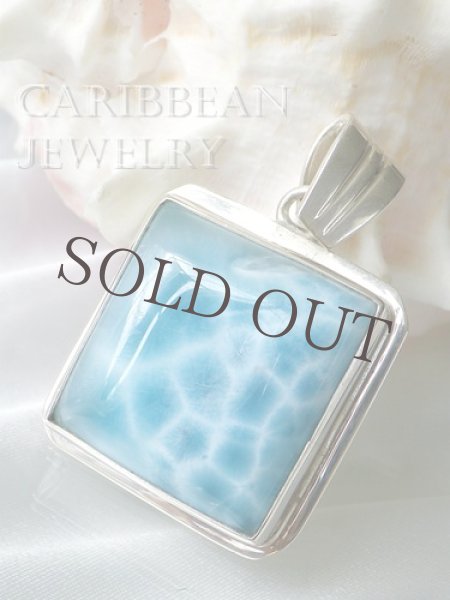 画像2: 高品質濃厚ブルーラリマールのペンダントトップ (2)