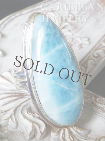 画像3: 高品質大粒雫ラリマールのンリング (3)