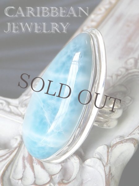 画像4: 高品質大粒雫ラリマールのンリング (4)