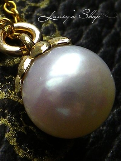 画像2: 天然色！バロックアコヤ真珠の木の実ネックレス