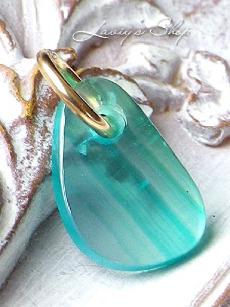 画像4: お値段据え置き！ファンシーシェイプシーブルースミソナイトのNK(1,925ct) (4)