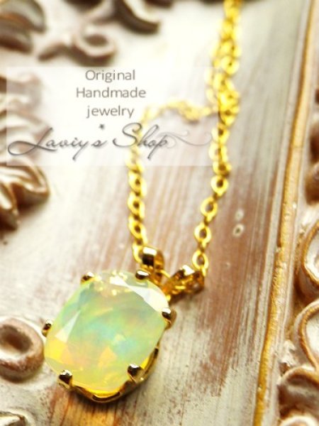 画像8: エチオピアンオパールの1粒ネックレス(REC) (8)